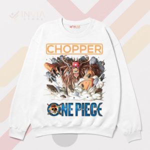Heartfelt Hero Chopper's Crew White Sweatshirt