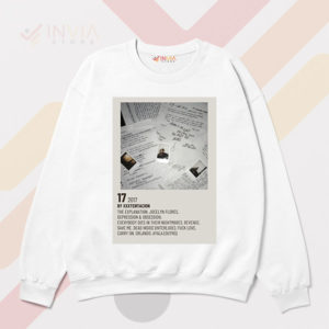 Honor XXxtentacion with 17 Album White Sweatshirt