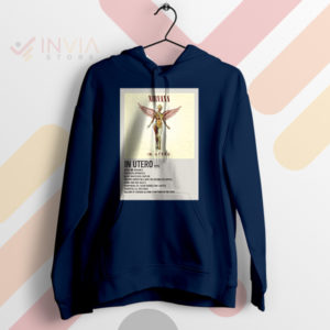 In Utero Anthems Legendary Tracklist Navy Hoodie