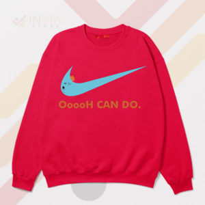 Infinite Help Meeseeks Oooh Can Do Red Sweatshirt