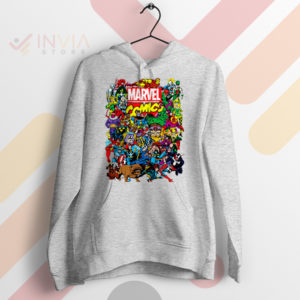Infinite Infinity Marvel Comic Character Sport Grey Hoodie