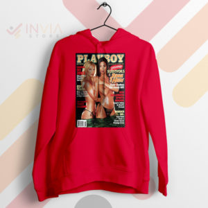 Island Escape Jenna and Heidi Playboy Red Hoodie