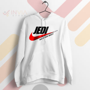 Jedi Do It You Must Nike x Star Wars White Hoodie