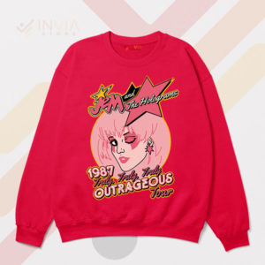 Jem's Encore Outrageous Tour Vintage Red Sweatshirt