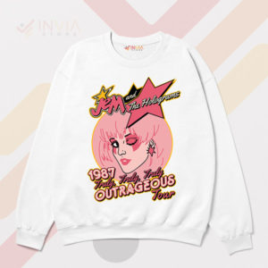 Jem's Encore Outrageous Tour Vintage White Sweatshirt