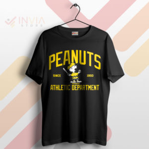Join the Team Charlie Brown Athletic Black T-Shirt