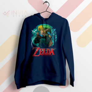 Journey Through Hyrule Time Traveler Navy Hoodie