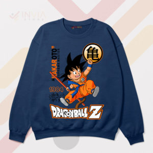 Kakarot's Journey Goku 1984 Navy Sweatshirt