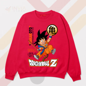 Kakarot's Journey Goku 1984 Red Sweatshirt