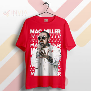 Legendary Beats Mac Miller Tribute Red T-Shirt