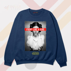 Legendary Leia Fight Like A Girl Navy Sweatshirt