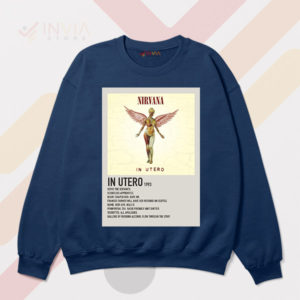 Legendary Playlist In Utero Songs Navy Sweatshirt