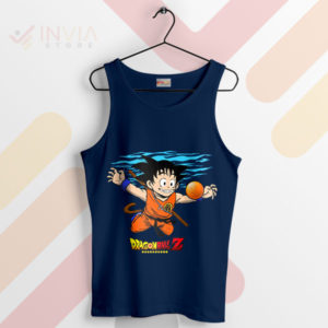 Legendary Saiyan Goku Nevermind Navy Tank Top