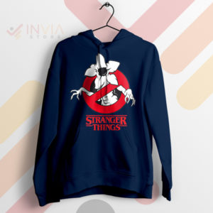 Legendary Stranger Demogorgon Buster Navy Hoodie