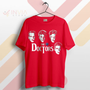 Legendary Time Lords The Doctors Who Red T-Shirt