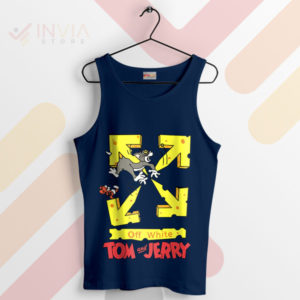 Legends Tom and Jerry Streetwear Navy Tank Top
