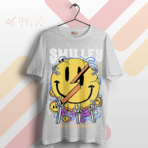 Let Your Smile Heal Forget Your Problem Sport Grey T-Shirt