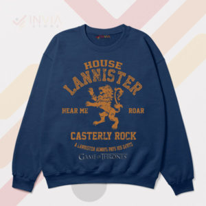 Lionhearted Royalty Lannister House Navy Sweatshirt