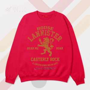 Lionhearted Royalty Lannister House Red Sweatshirt