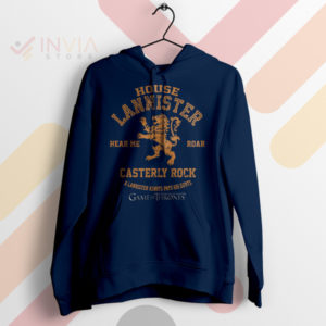 Lion's Rule House Lannister Dynasty Navy Hoodie