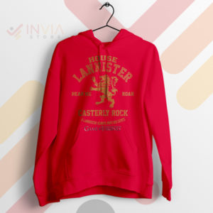Lion's Rule House Lannister Dynasty Red Hoodie