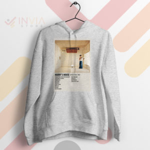 Live the Music Harry's House Album Sport Grey Hoodie