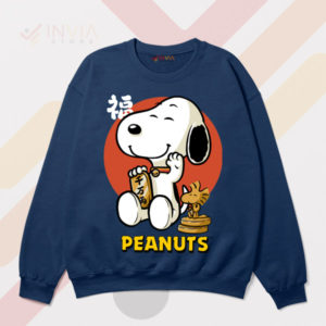 Lucky Beagle Snoopy's Money Quest Navy Sweatshirt