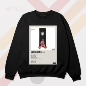 Mac Miller's Vibe the Swimming Album Black Sweatshirt