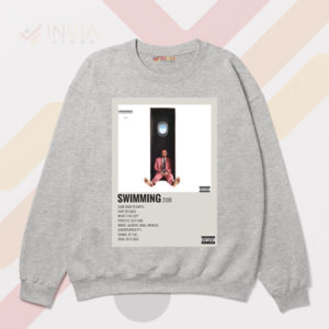 Mac Miller's Vibe the Swimming Album Sport Grey Sweatshirt