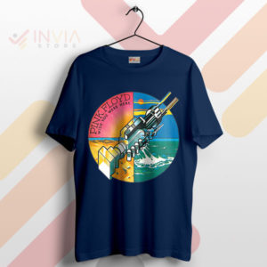Majestic Floyd Wish You Were Here Navy T-Shirt