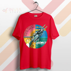 Majestic Floyd Wish You Were Here Red T-Shirt