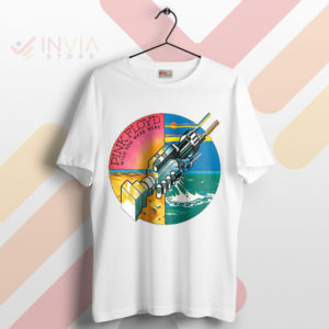 Majestic Floyd Wish You Were Here White T-Shirt