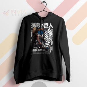 March Against Titans Connie Springer Black Hoodie