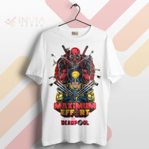 Maximum Effort Duo Wade and Logan White T-Shirt
