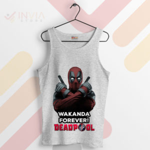 Mercenary's Deadpool Wakanda Forever Sport Grey Tank Top