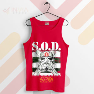 Metal Militants Stormtroopers of Death Red Tank Top