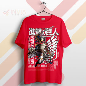 Mikasa Ackerman Wings of Freedom T-ShirtMikasa Ackerman Wings of Freedom T-Shirt