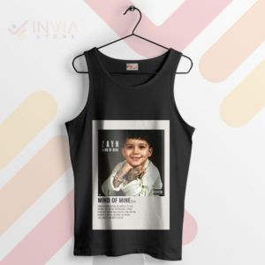 Mind of Mine Album Tracklist Graphic Black Tank Top