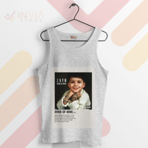 Mind of Mine Album Tracklist Graphic Sport Grey Tank Top