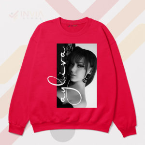 Musical Ayliva's Artistic Aura Signature Red Sweatshirt