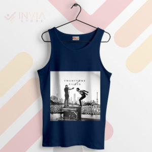 Musical Memories Live On 21 Pilots Navy Tank Top