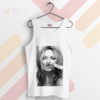 Mustache Chic Kate Moss Poster Tank Top