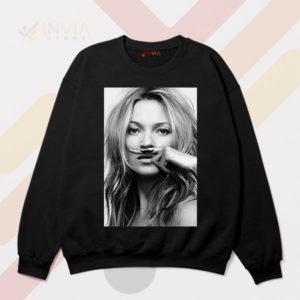 Mystique and Glamour Kate Moss Black Sweatshirt