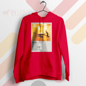 Nineties Nostalgia Blur 1997 Album Tracklist Red Hoodie