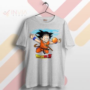 Nirvana Ball Z Goku Nevermind Sport Grey T-Shirt