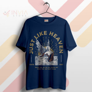 Nostalgia The Cure's Just Like Heaven Navy T-Shirt
