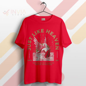Nostalgia The Cure's Just Like Heaven Red T-Shirt