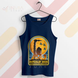 Paul Atreides Power Muad'Dib Navy Tank Top