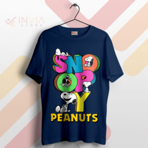Peanuts Perfection Snoopy Graphic Art Navy T-ShirtPeanuts Perfection Snoopy Graphic Art Navy T-Shirt