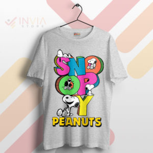 Peanuts Perfection Snoopy Graphic Art Sport Grey T-ShirtPeanuts Perfection Snoopy Graphic Art Sport Grey T-Shirt